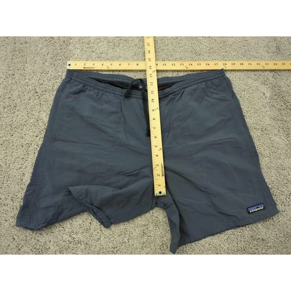 Patagonia‎ Shorts Mens Medium Gray Inseam:6" Pull On Elastic Waist Mesh Lined - Picture 4 of 9